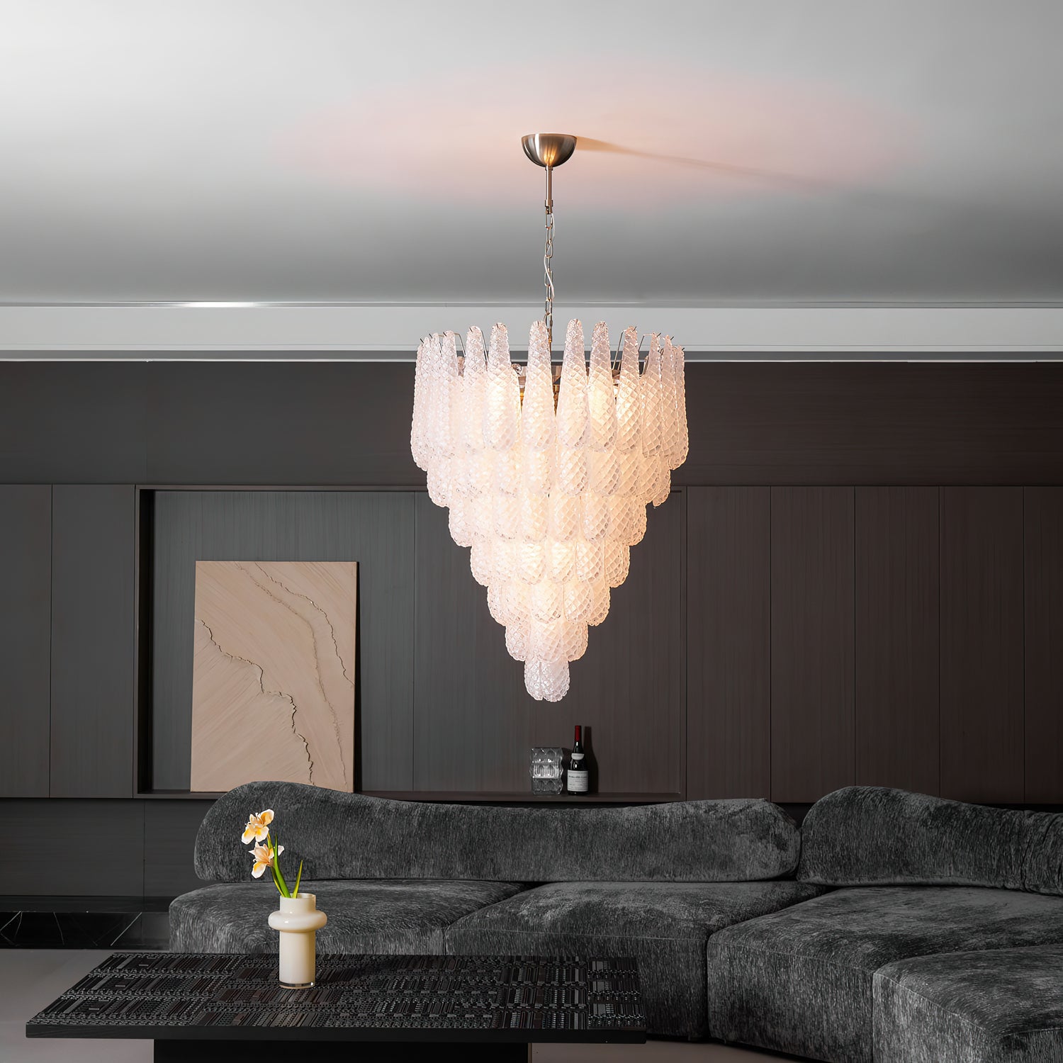 Graniglia Glass Chandelier