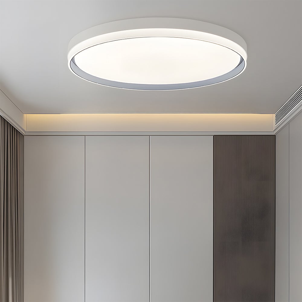 シンプルでミニマリストな超薄型フラッシュシーリングランプ