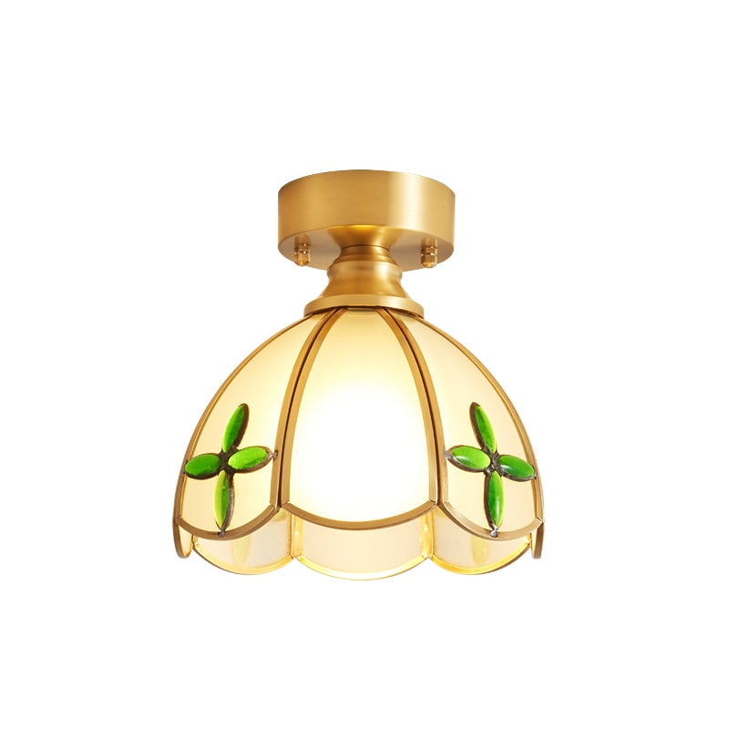 ティファニー フローラル シーリング ランプ