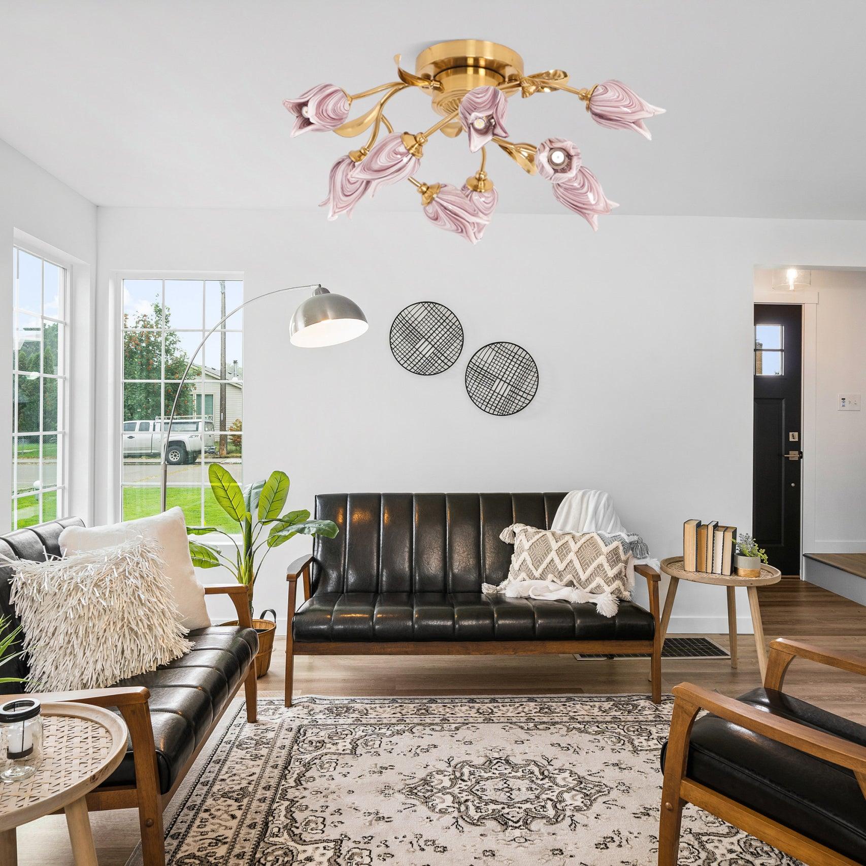 チューリップセレナーデシーリングランプ