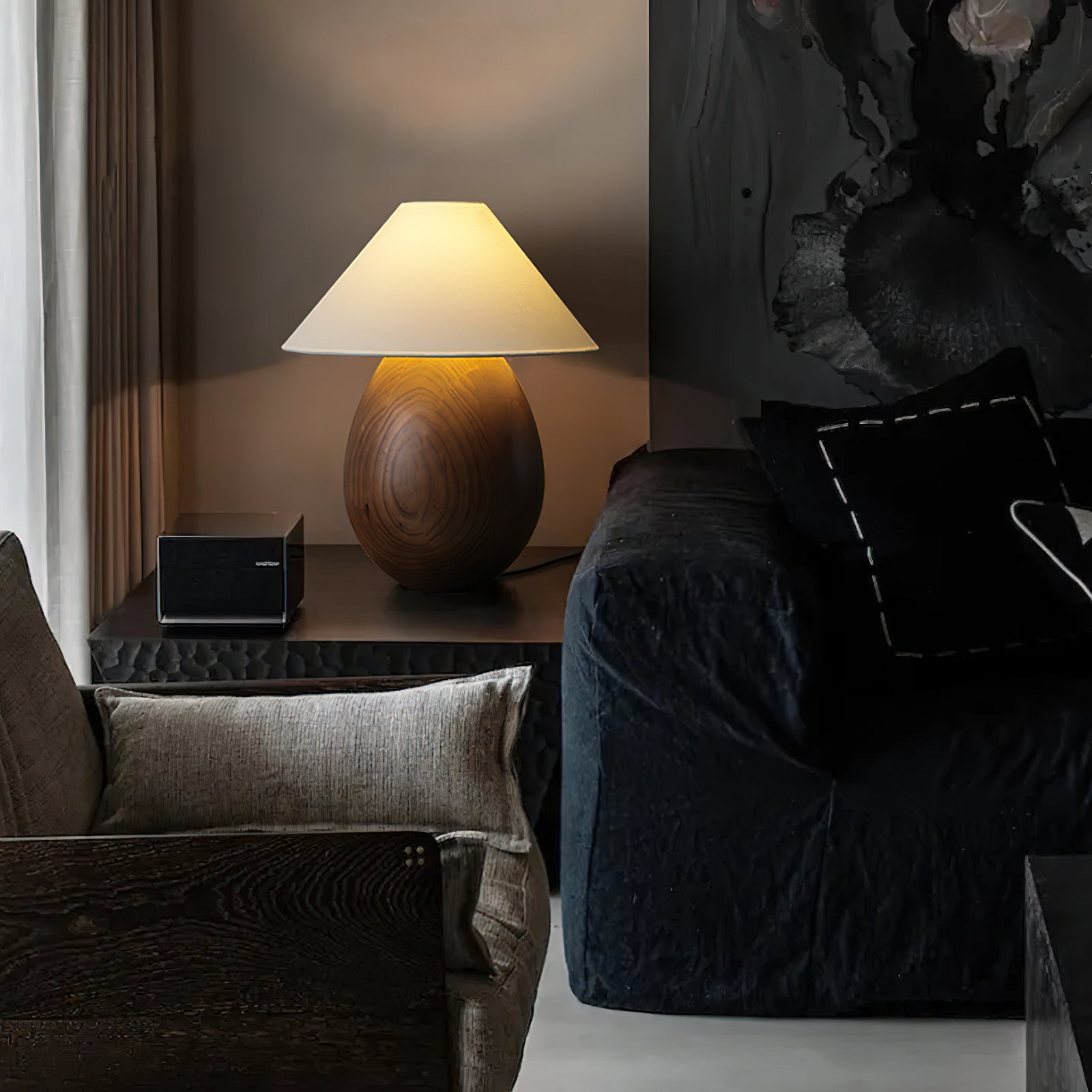 マウンテンウッドテーブルランプ