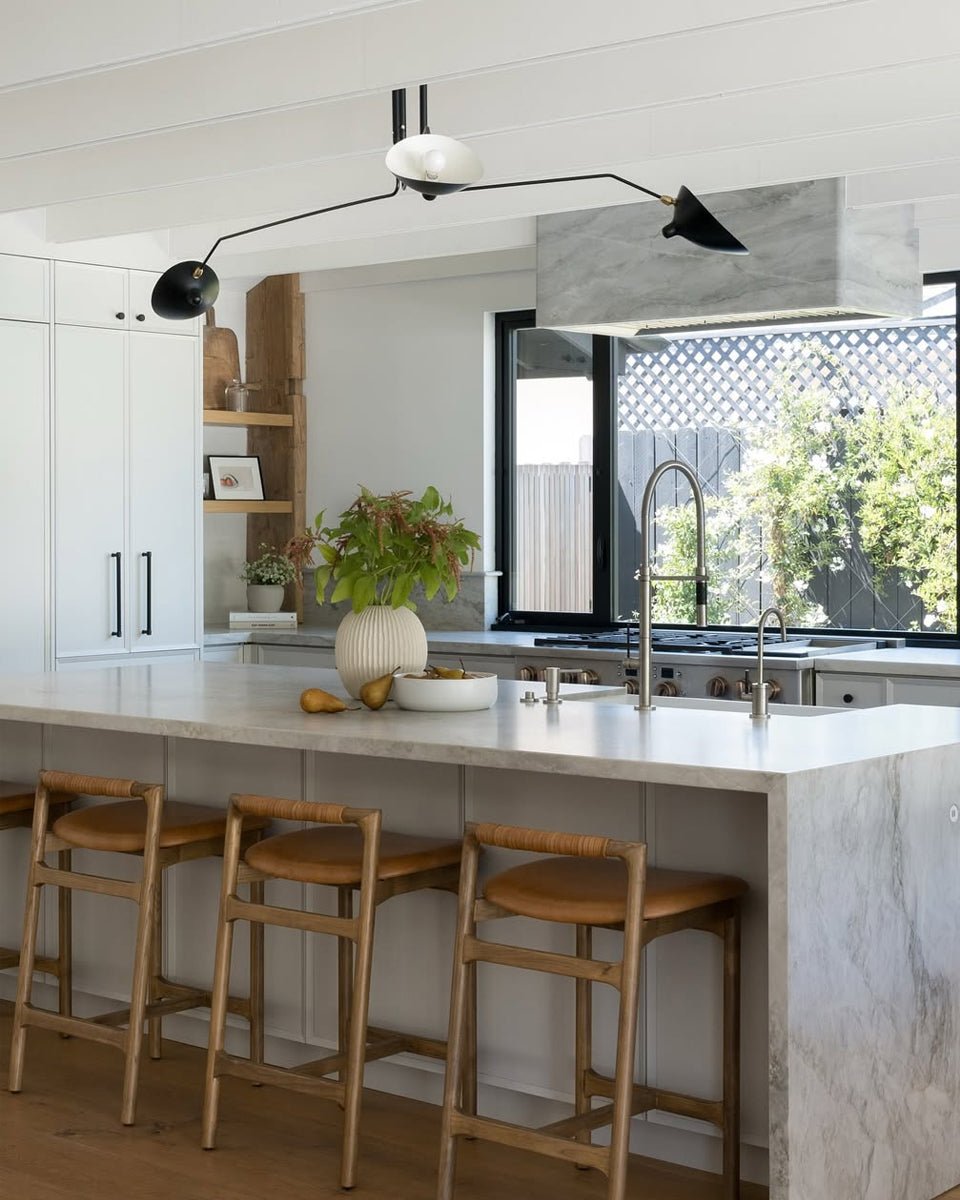 横型 Serge Mouille シーリングランプ A