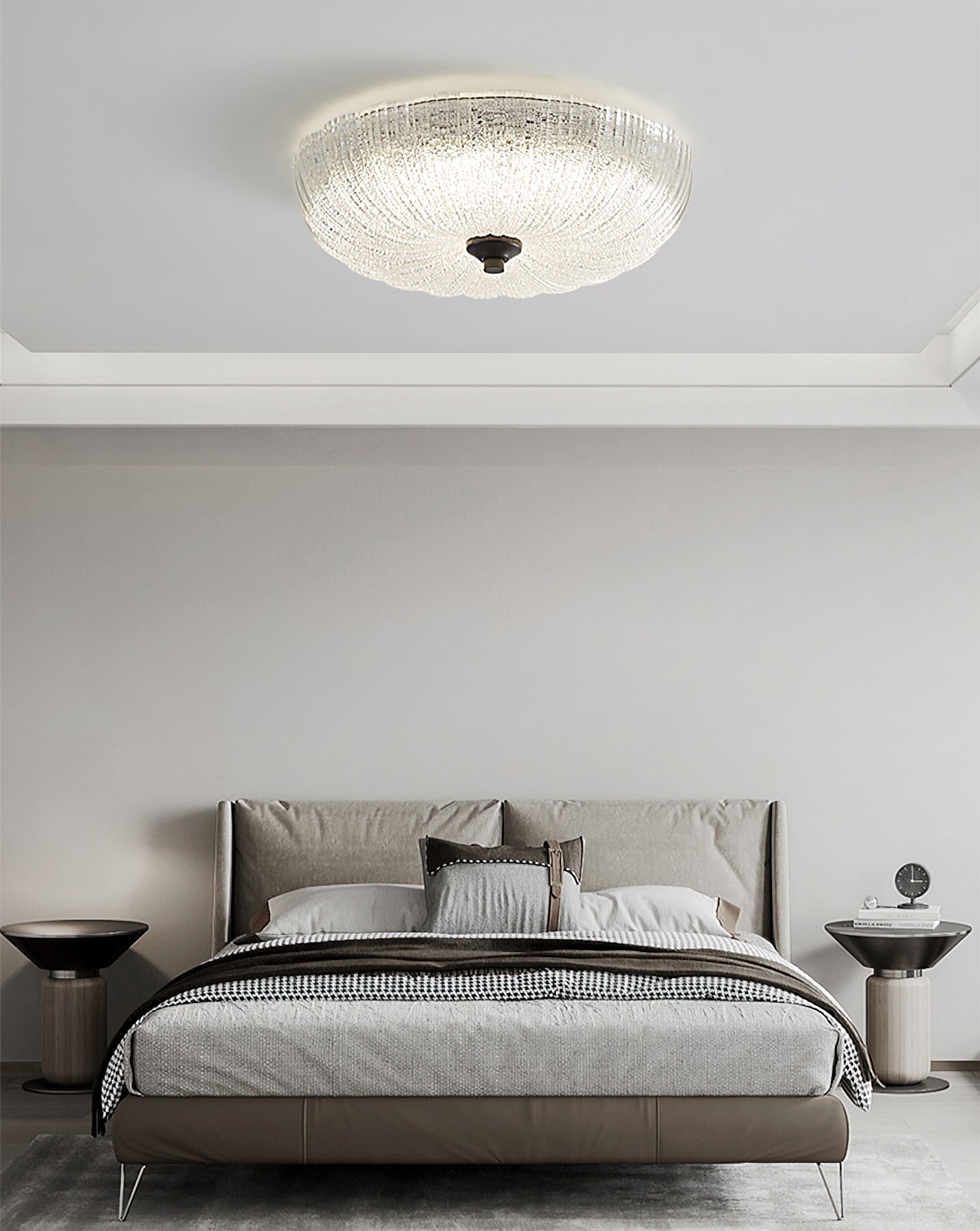 Crystal Halo Ceiling Light