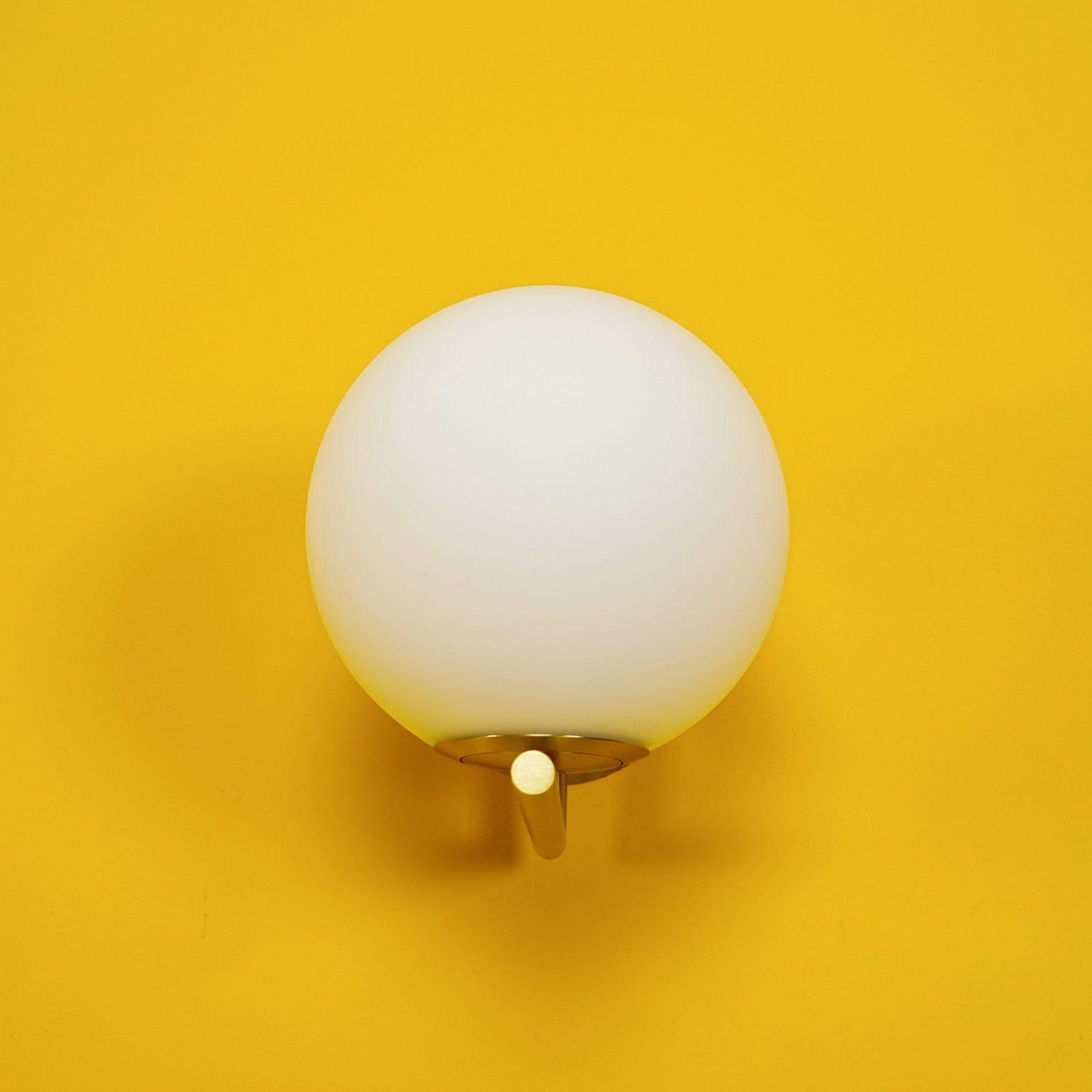 吹きガラス オパール ガラス ウォール ランプ