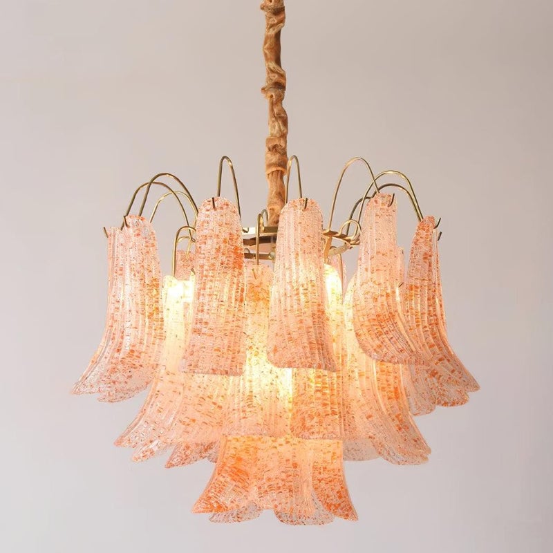 Venini Glass Chandelier