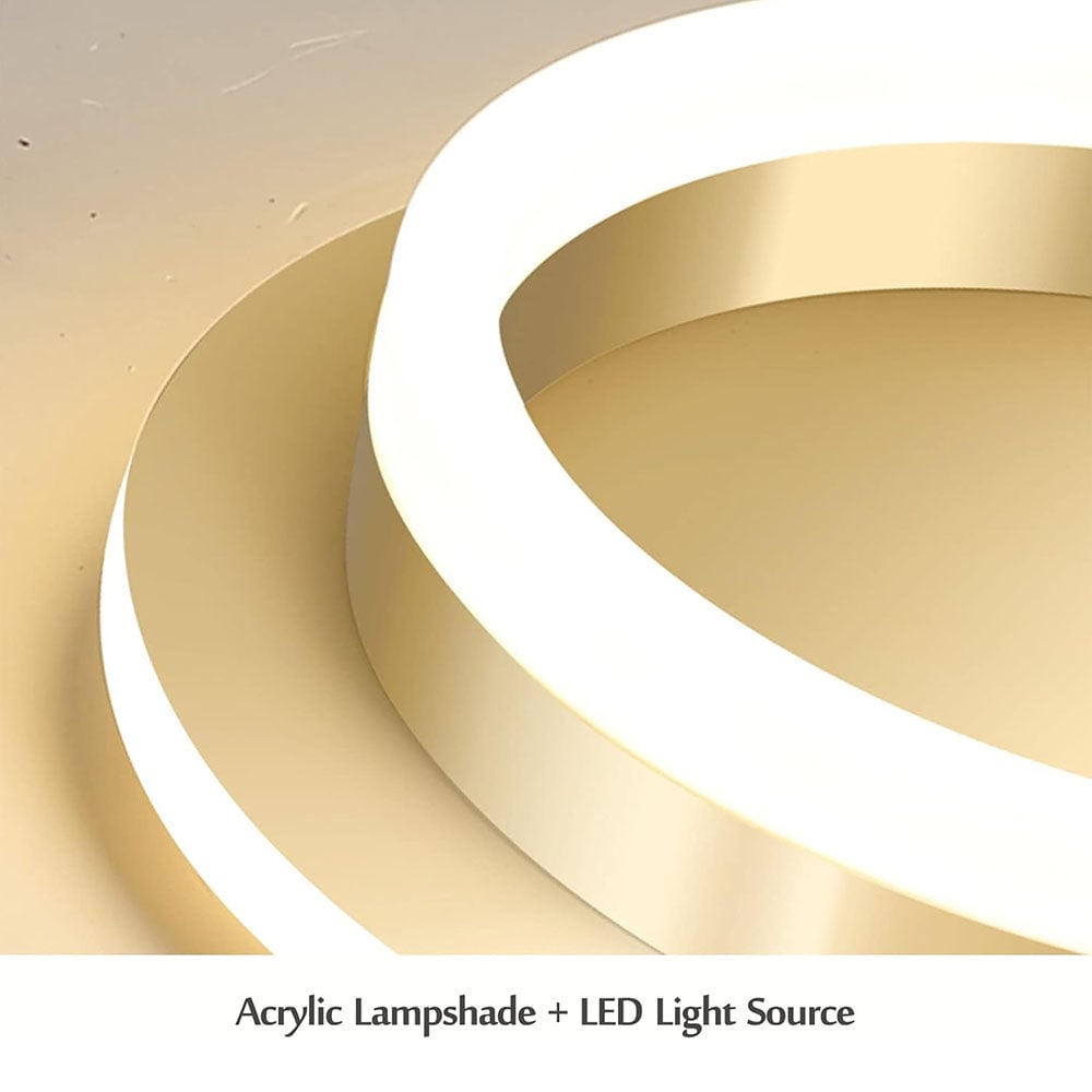 廊下用のシンプルでモダンなアクリル製シーリングランプ