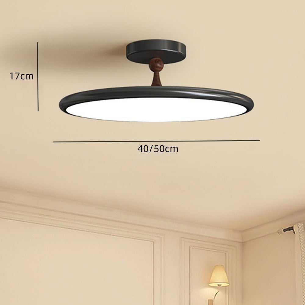 バウハウス ディスク アクリル LED 寝室用シーリングライト