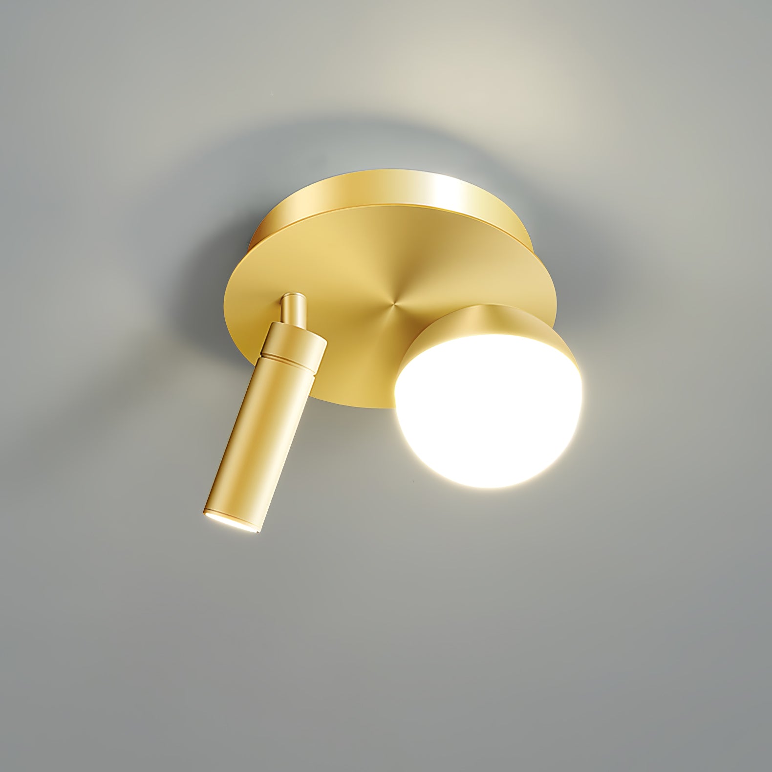 丸型スポットライト天井照明