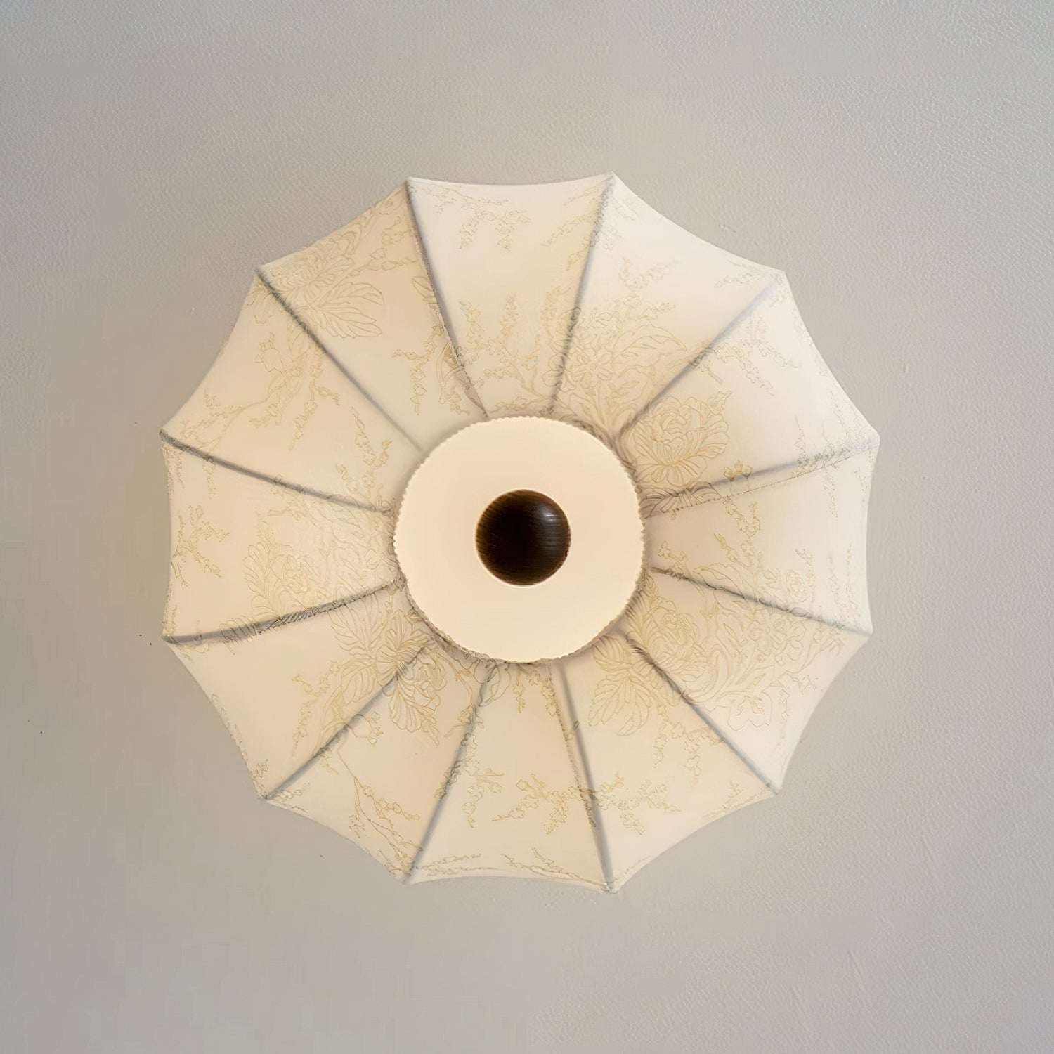 ファブリックパンプキンシーリングライト