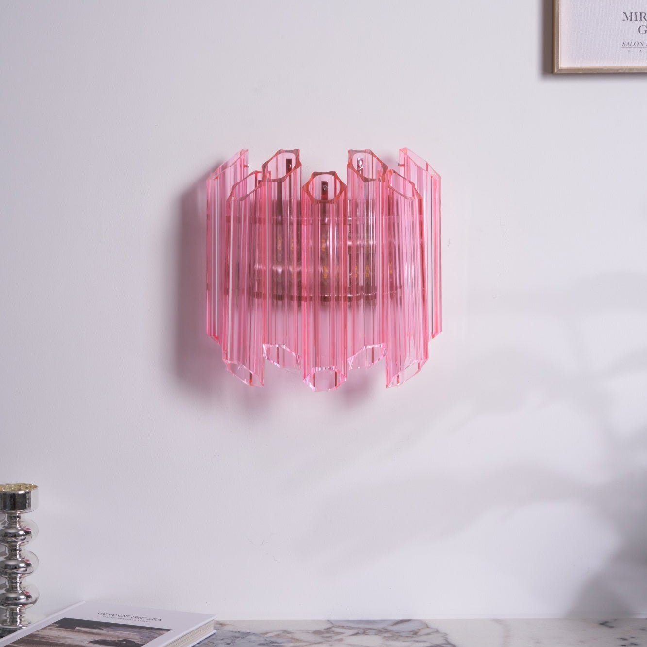 Palermo Pink Wall Lamp