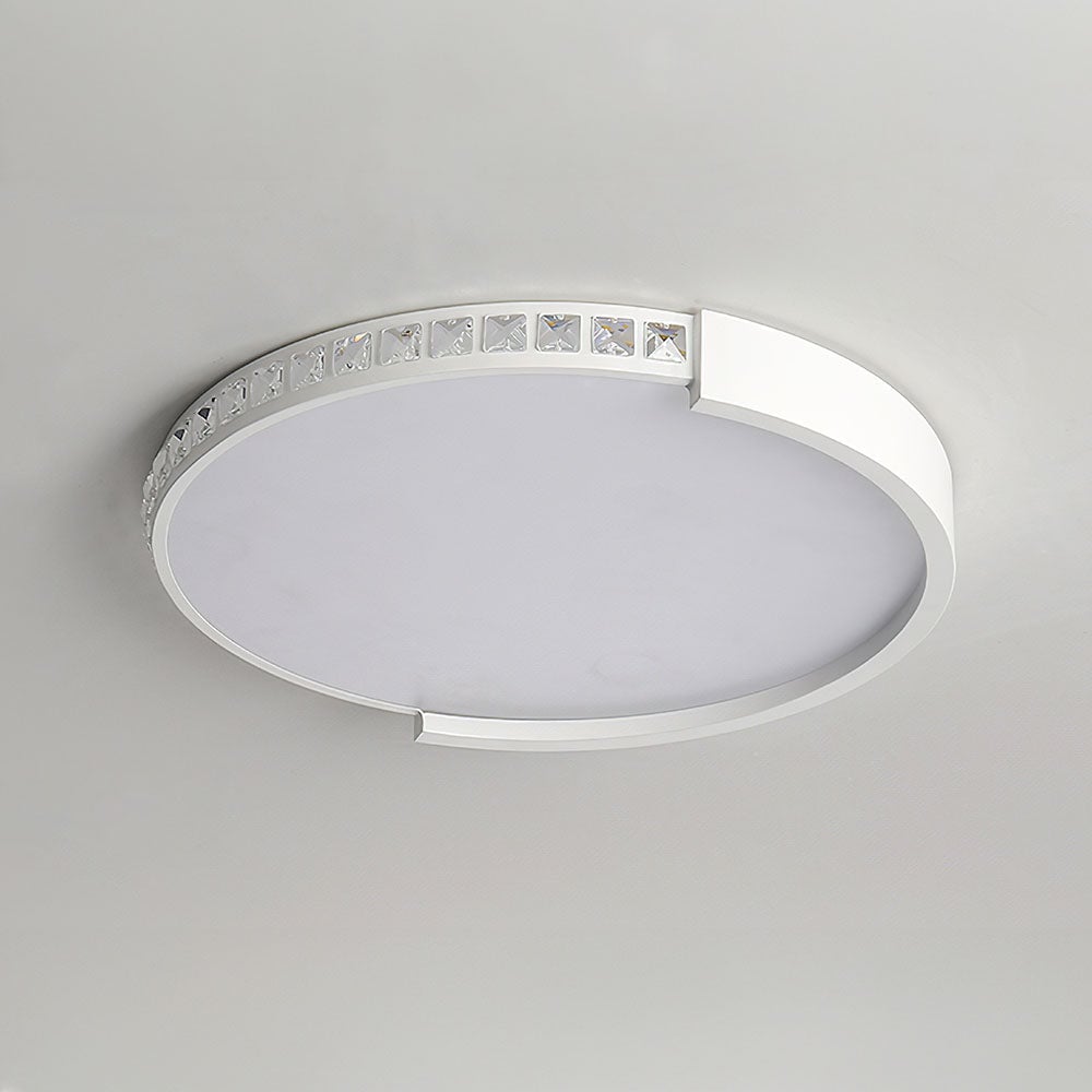 リビングルームに最適なモダンな鉄製LEDシーリングライト