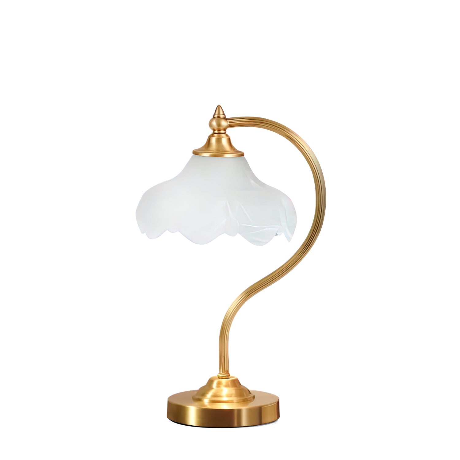 マグノリアフラワーテーブルランプ