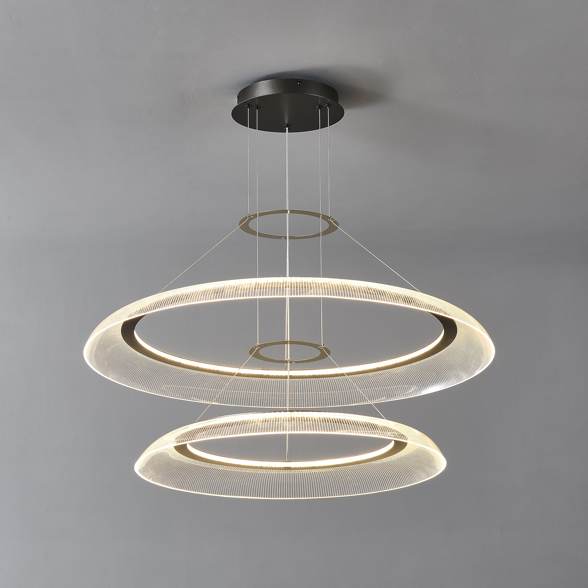 Graduated Circle Chandelier