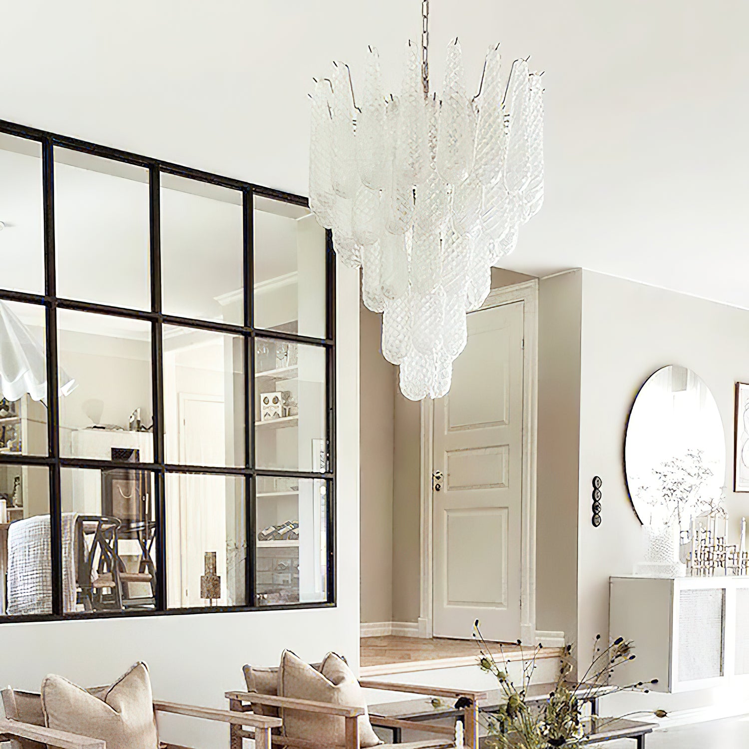 Graniglia Glass Chandelier