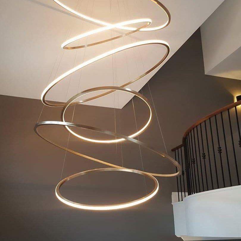 Lohja Gold Chandelier