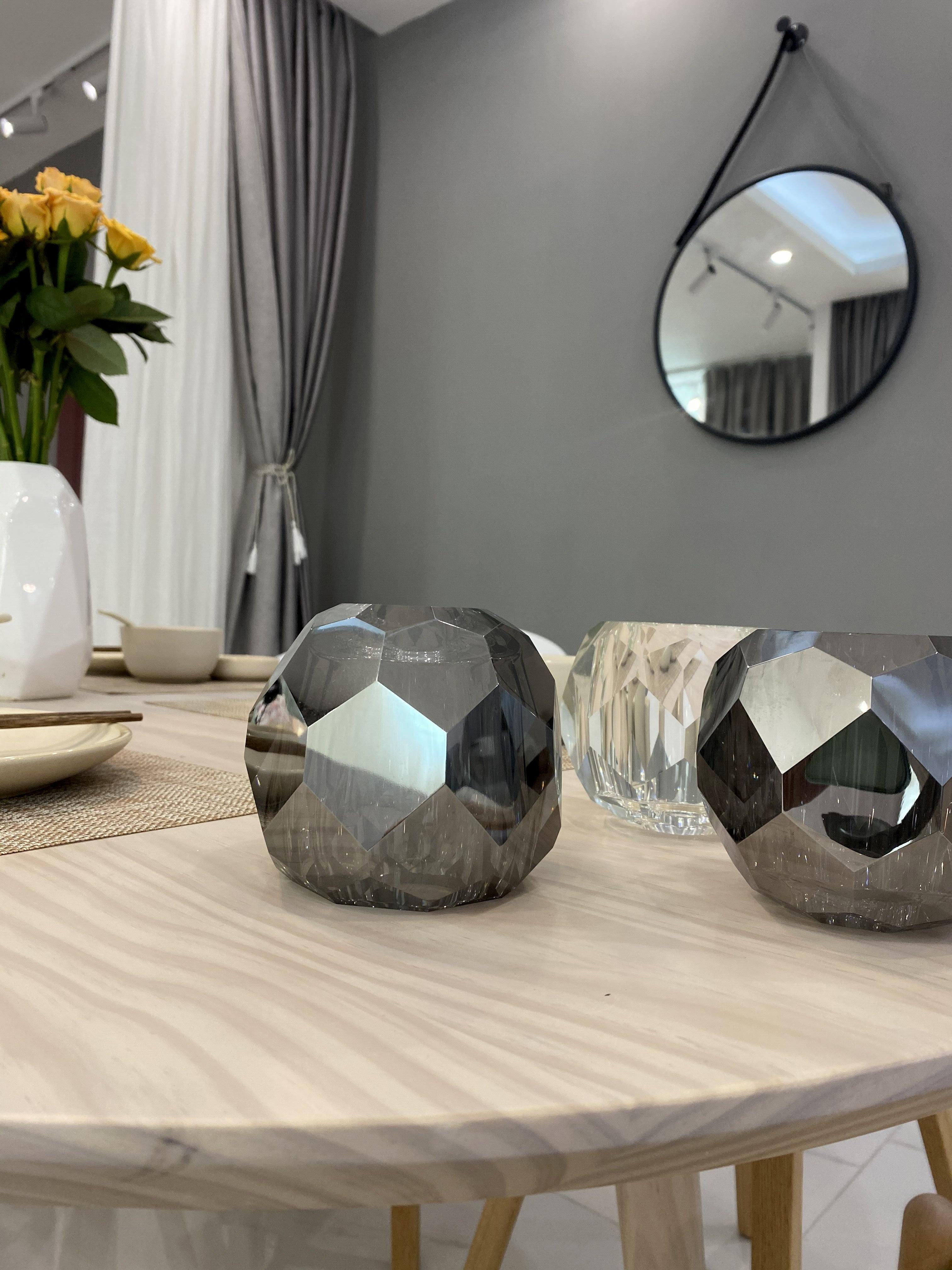 クリスタルボールラウンドクラスターシャンデリア