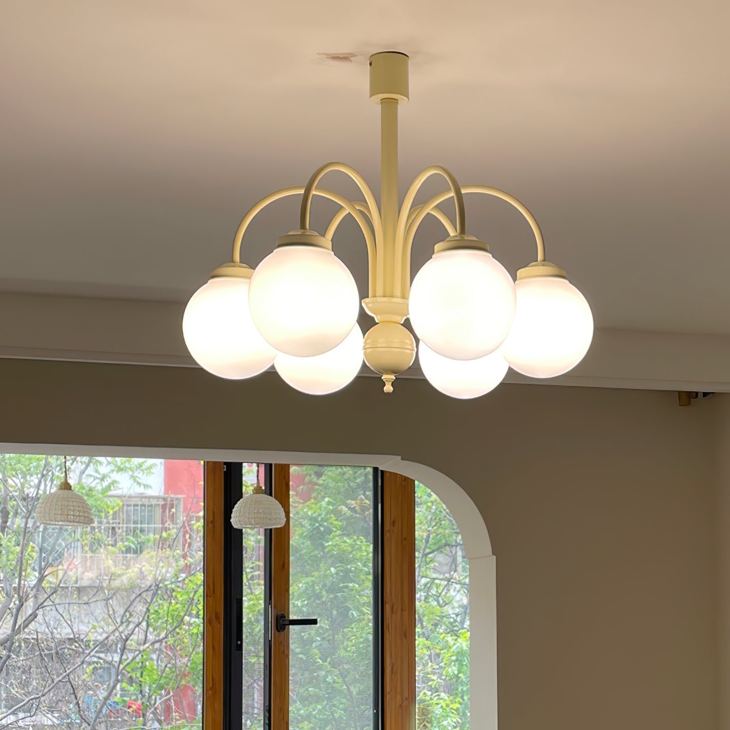 Cream Chandelier