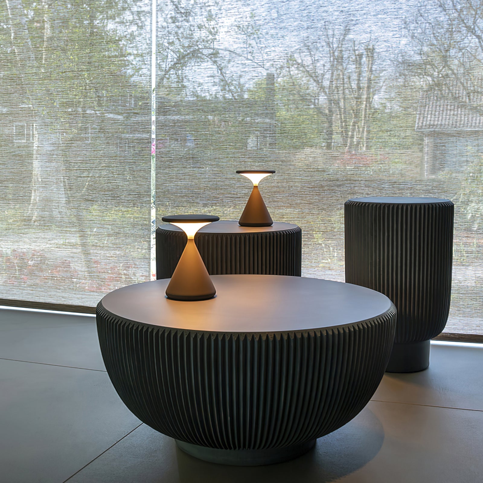 ソルト＆ペッパー アトモスフィア テーブルランプ バッテリー内蔵