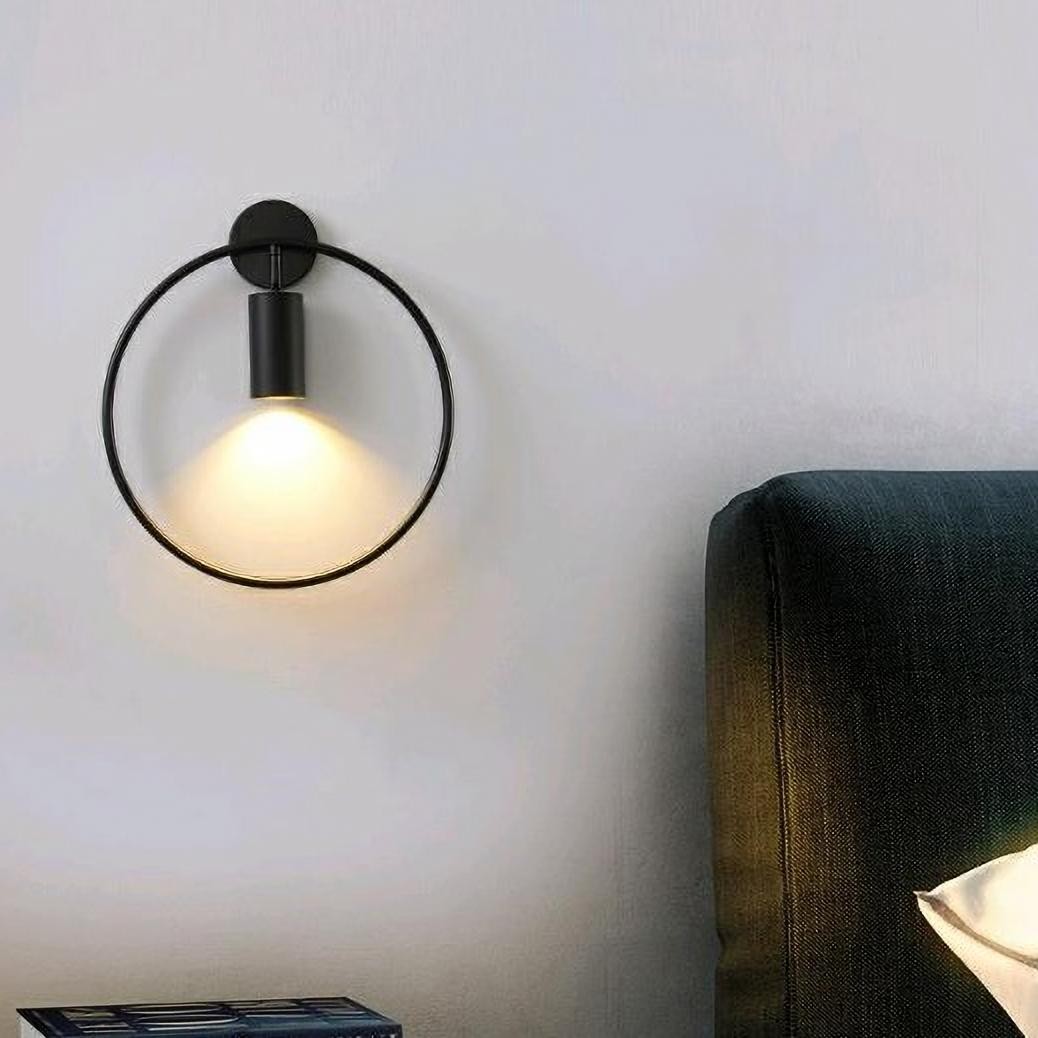 ミニマリストラインウォールランプ