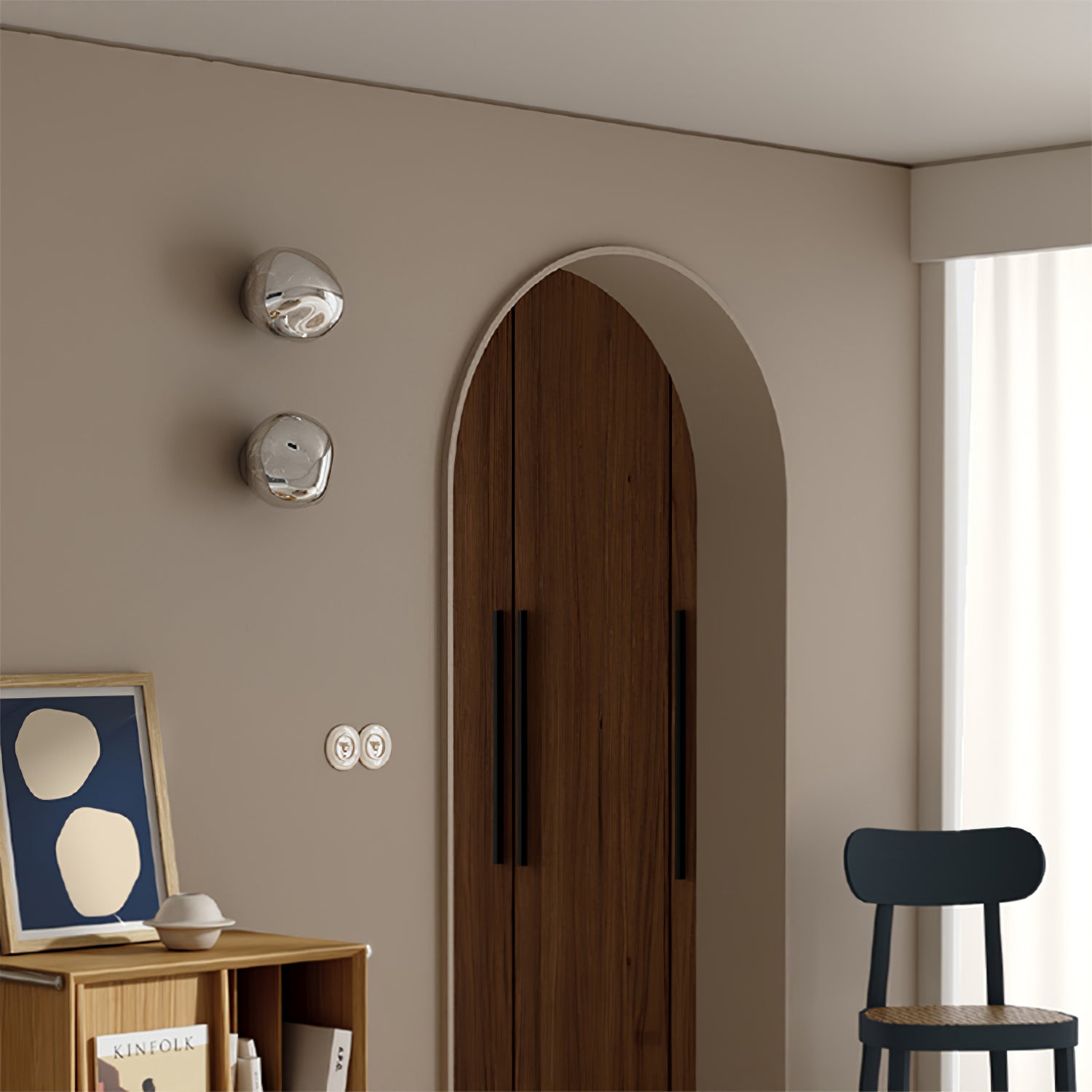 溶岩ウォールランプ