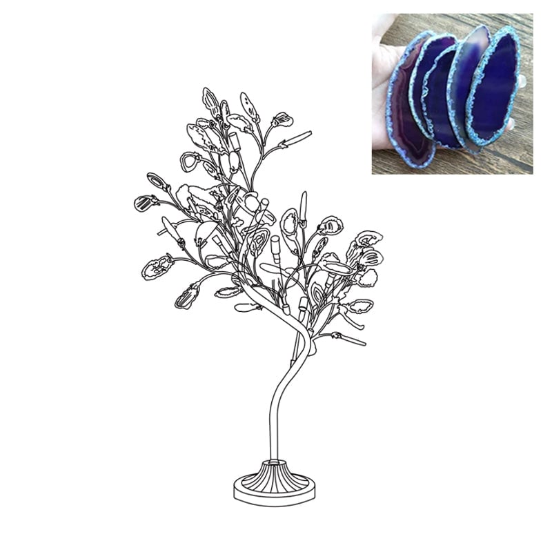 アゲートテーブルランプ