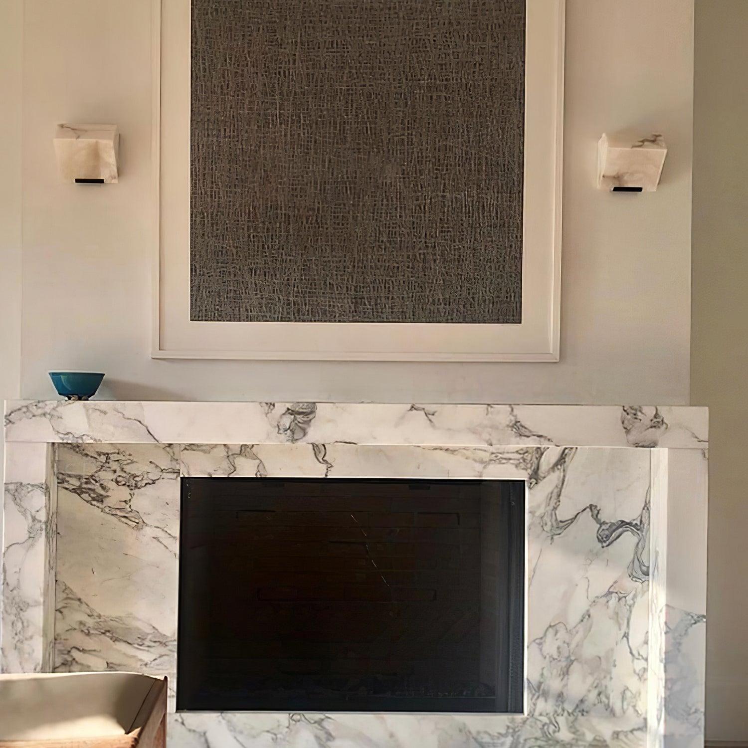 アラバスター階段ウォールランプ