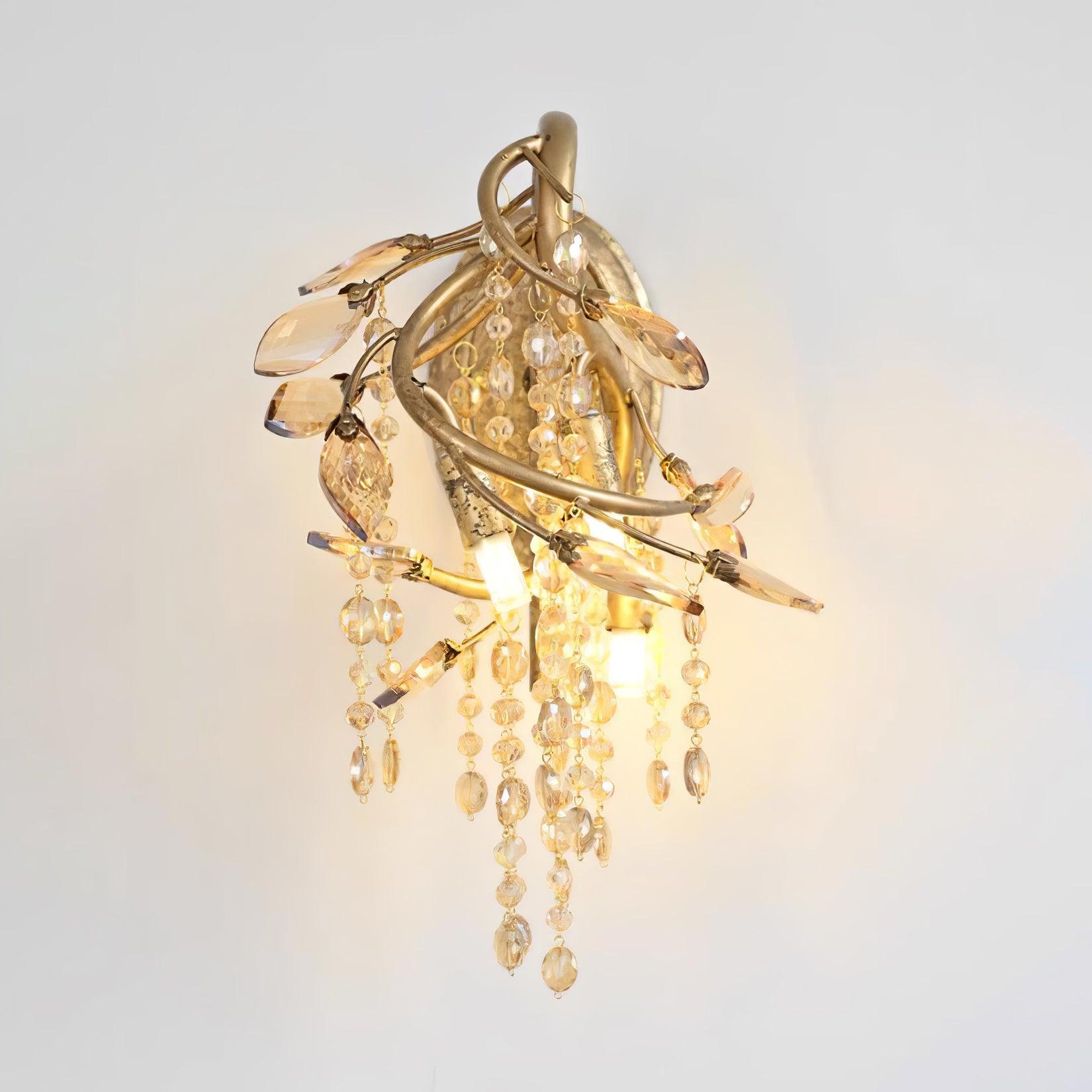 秋のトワイライトウォールランプ