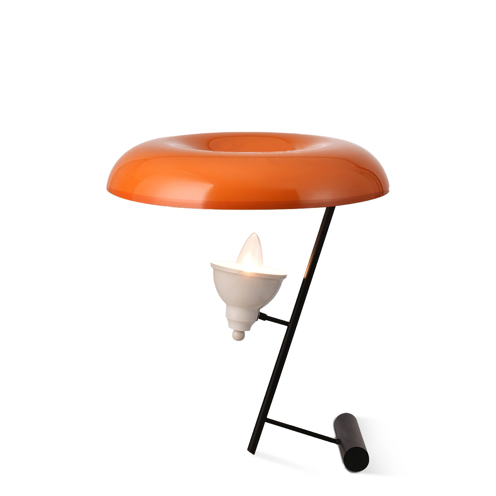 オレンジドーナツテーブルランプ