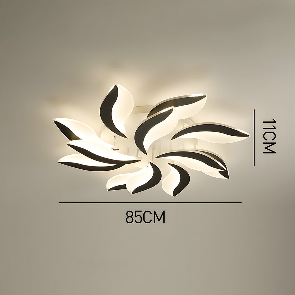 リビングルーム用マルチライトフラワーアクリルLEDシーリングライト