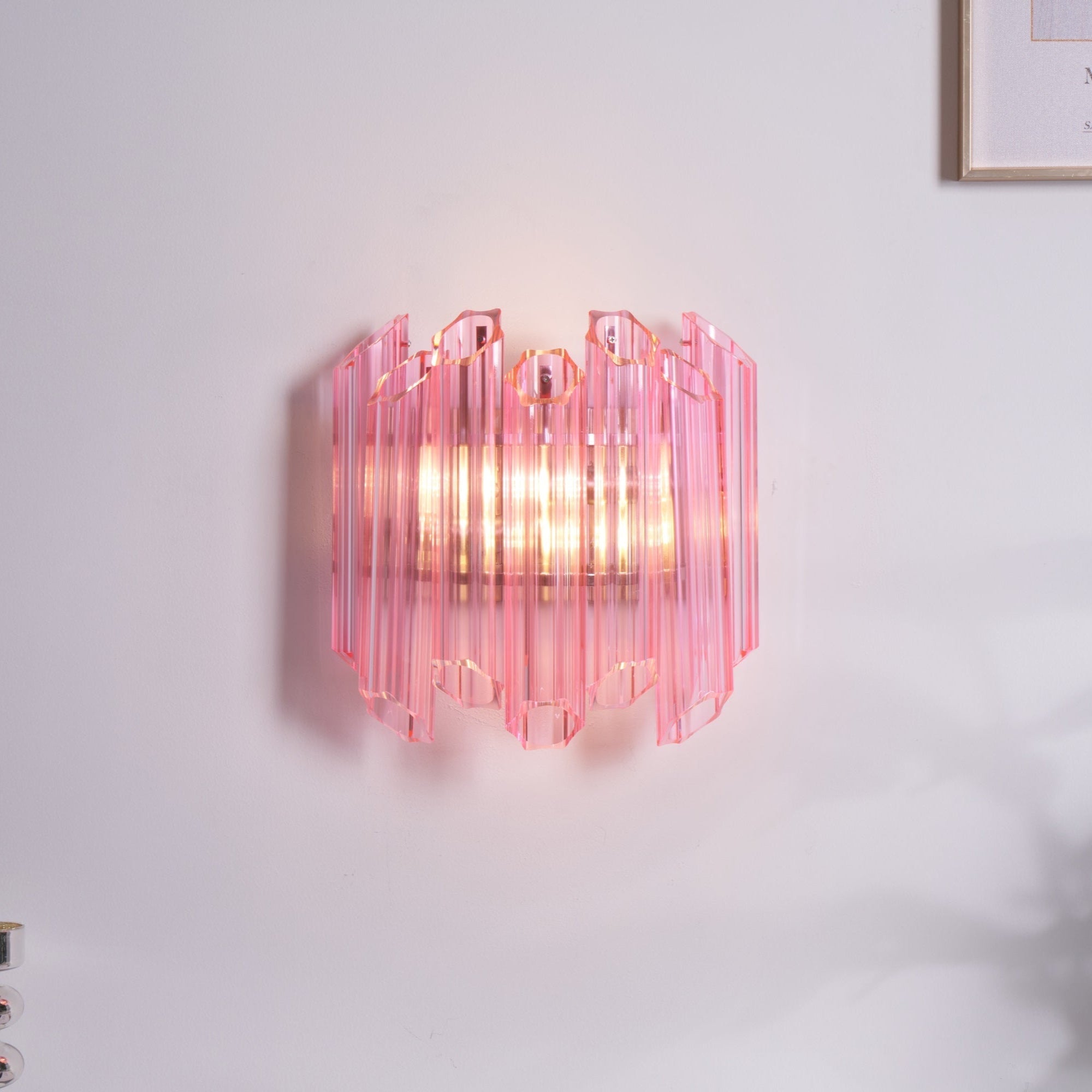 Palermo Pink Wall Lamp
