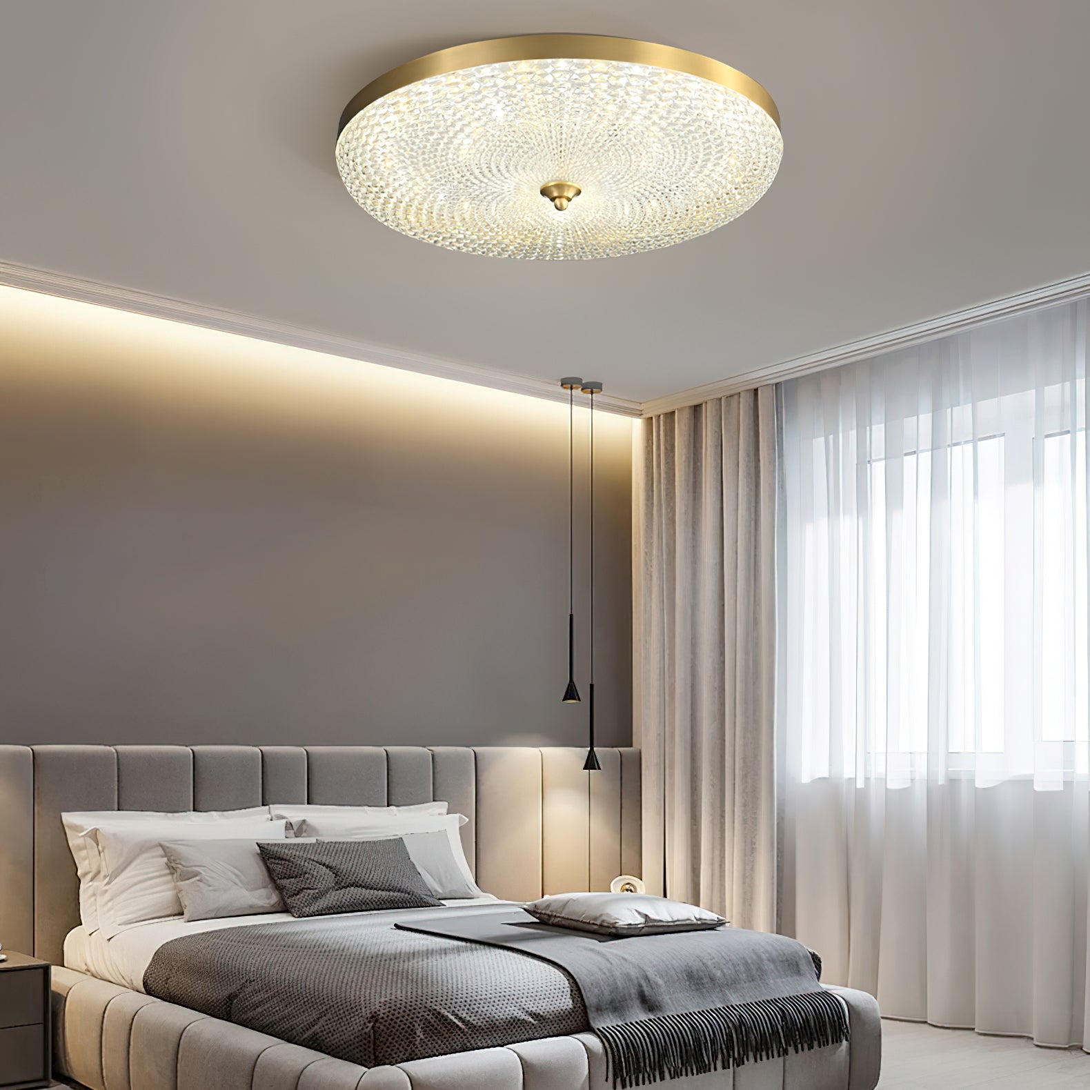 サウザンドアイズスパークリングシーリングランプ