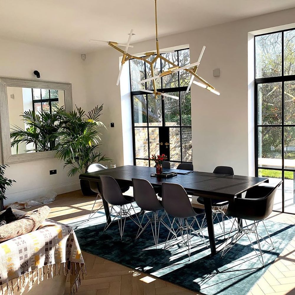 木の枝のシャンデリア