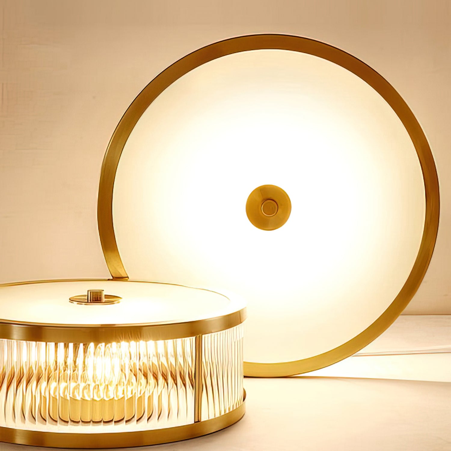 Geneva Glass CeIling Lamp