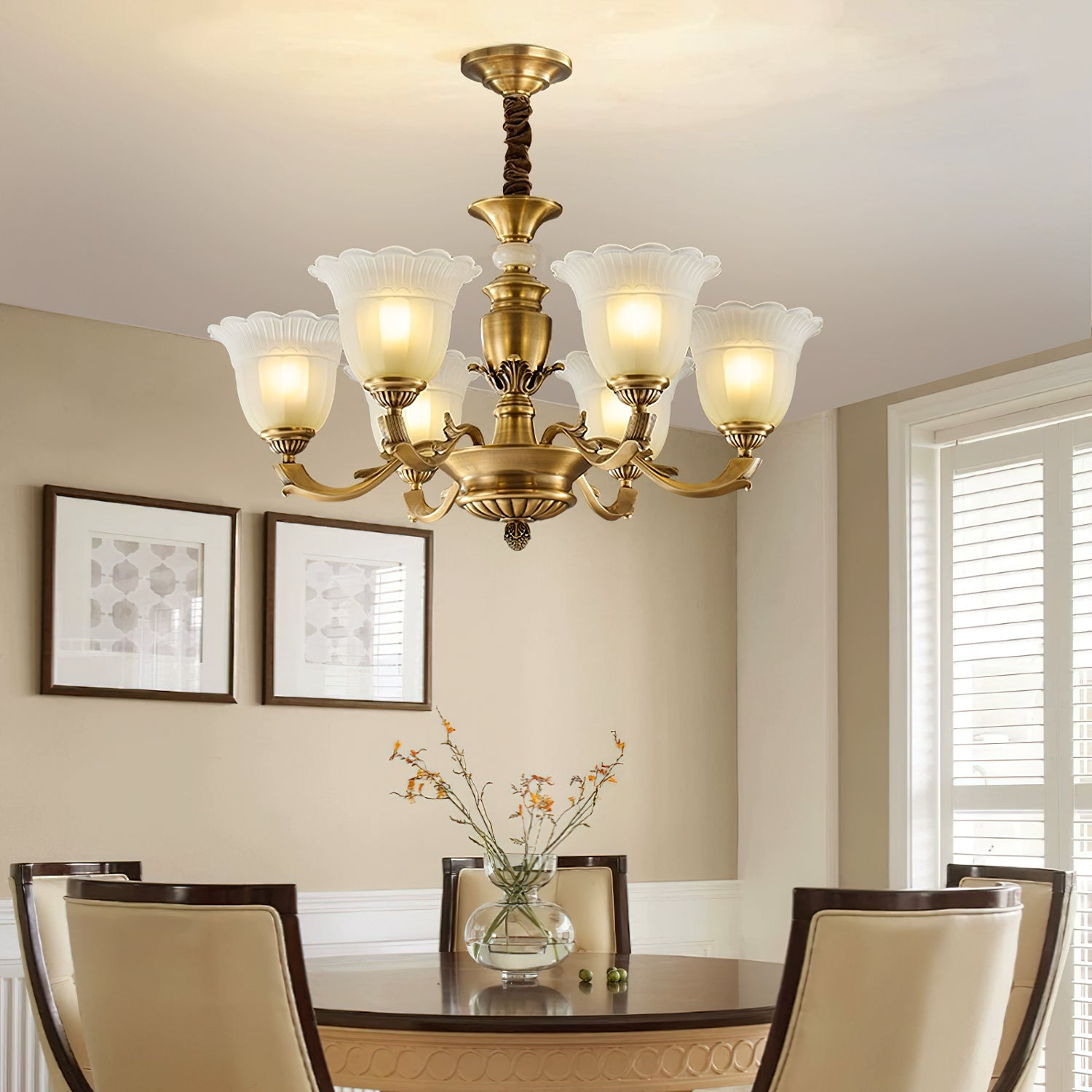 Pannon Floral Chandelier