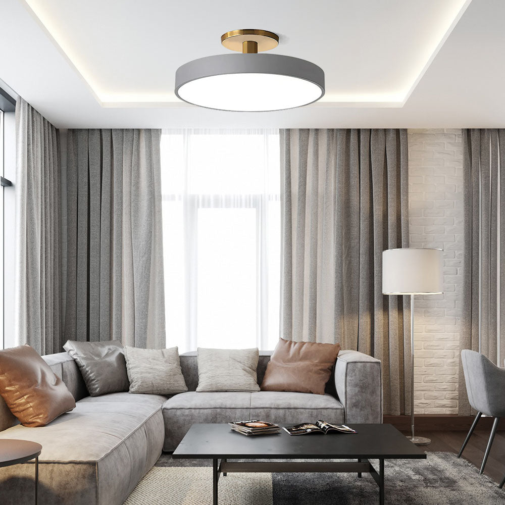 シンプリシティ シーリングライト 3色切替可能 グレー 30cm