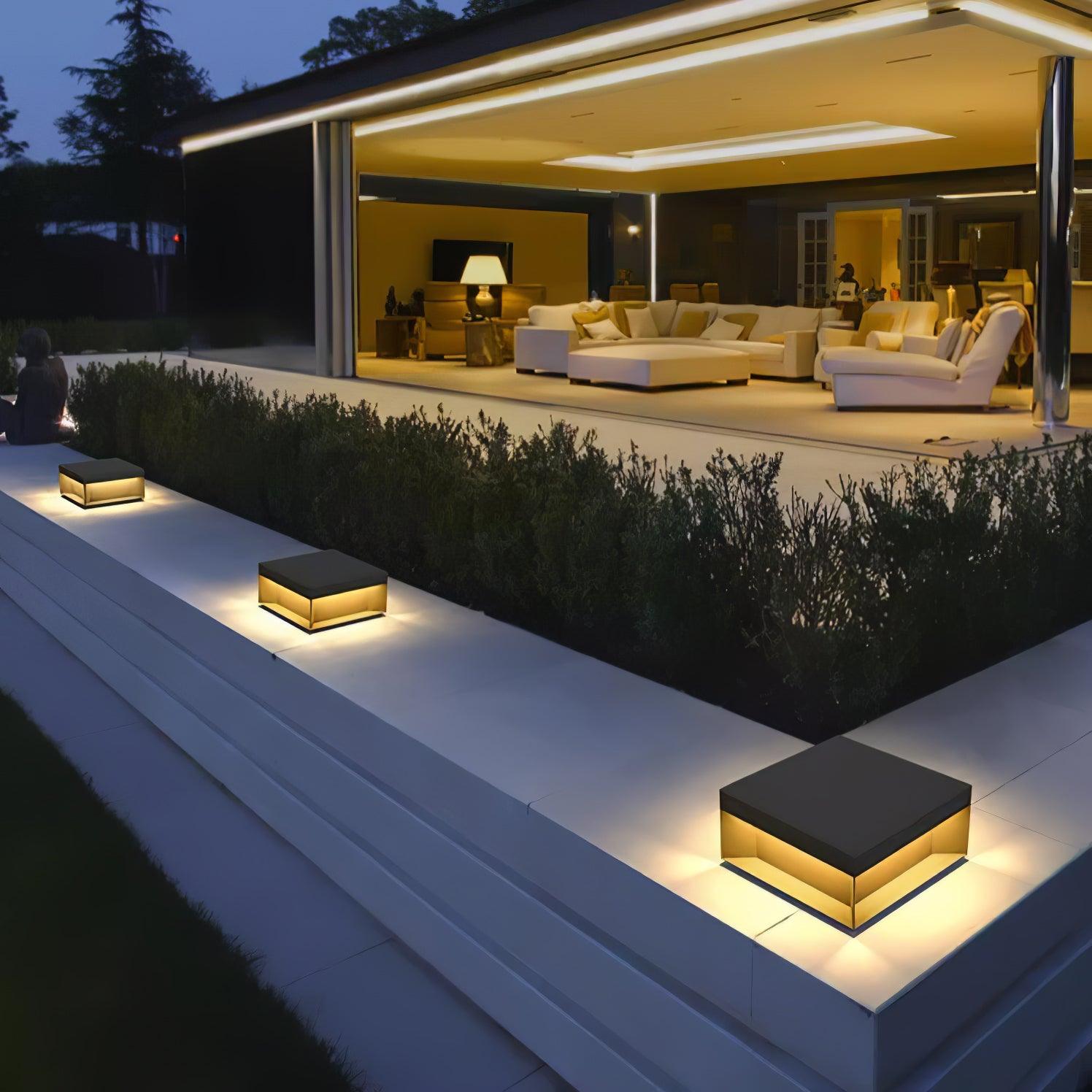 ブラックボックス屋外ポストライト