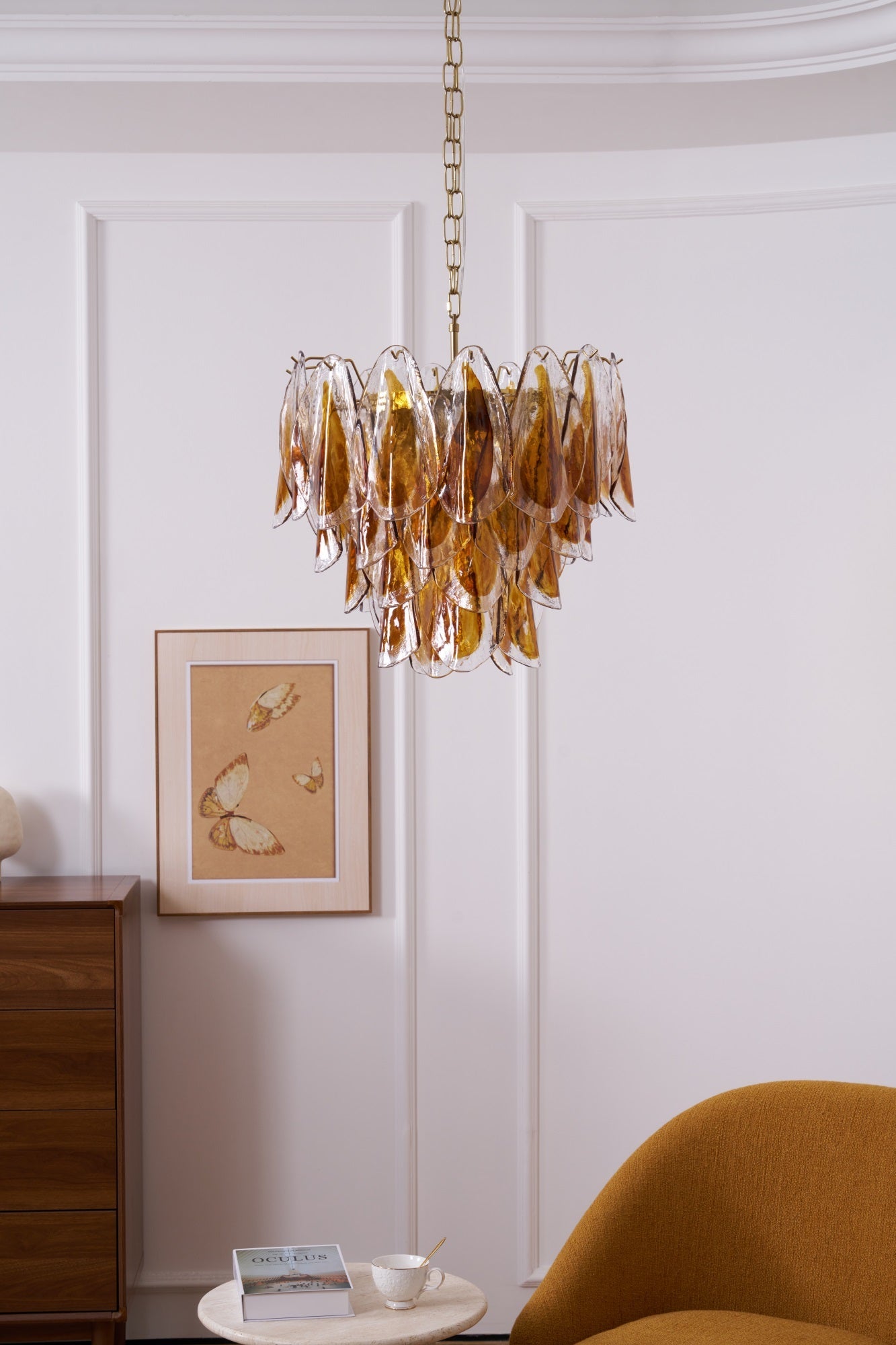 Solviva Glass Chandelier