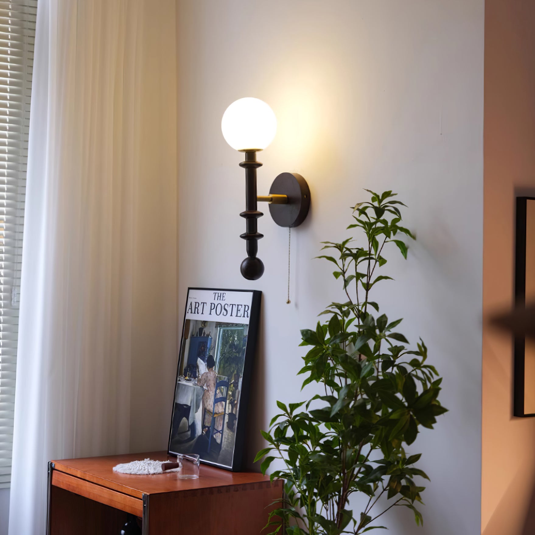 コスレット ウッド ウォールランプ