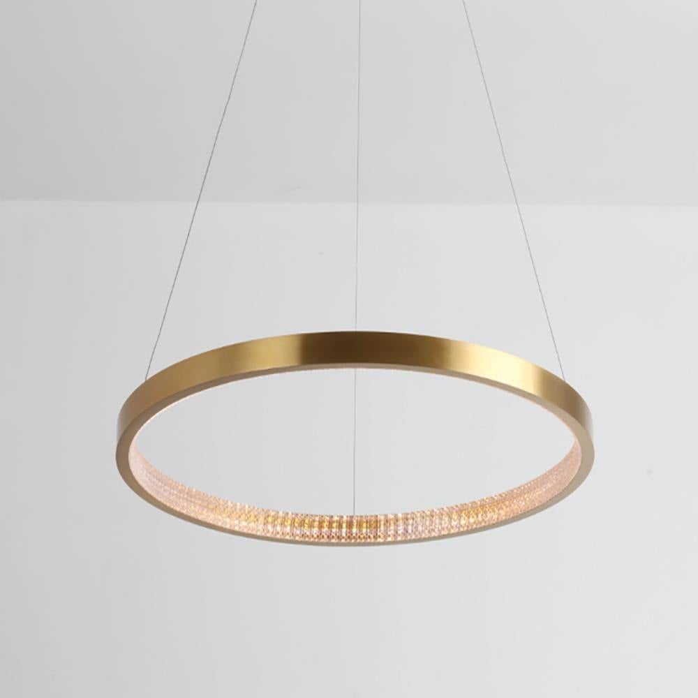 Ring Art Stairwell Chandelier