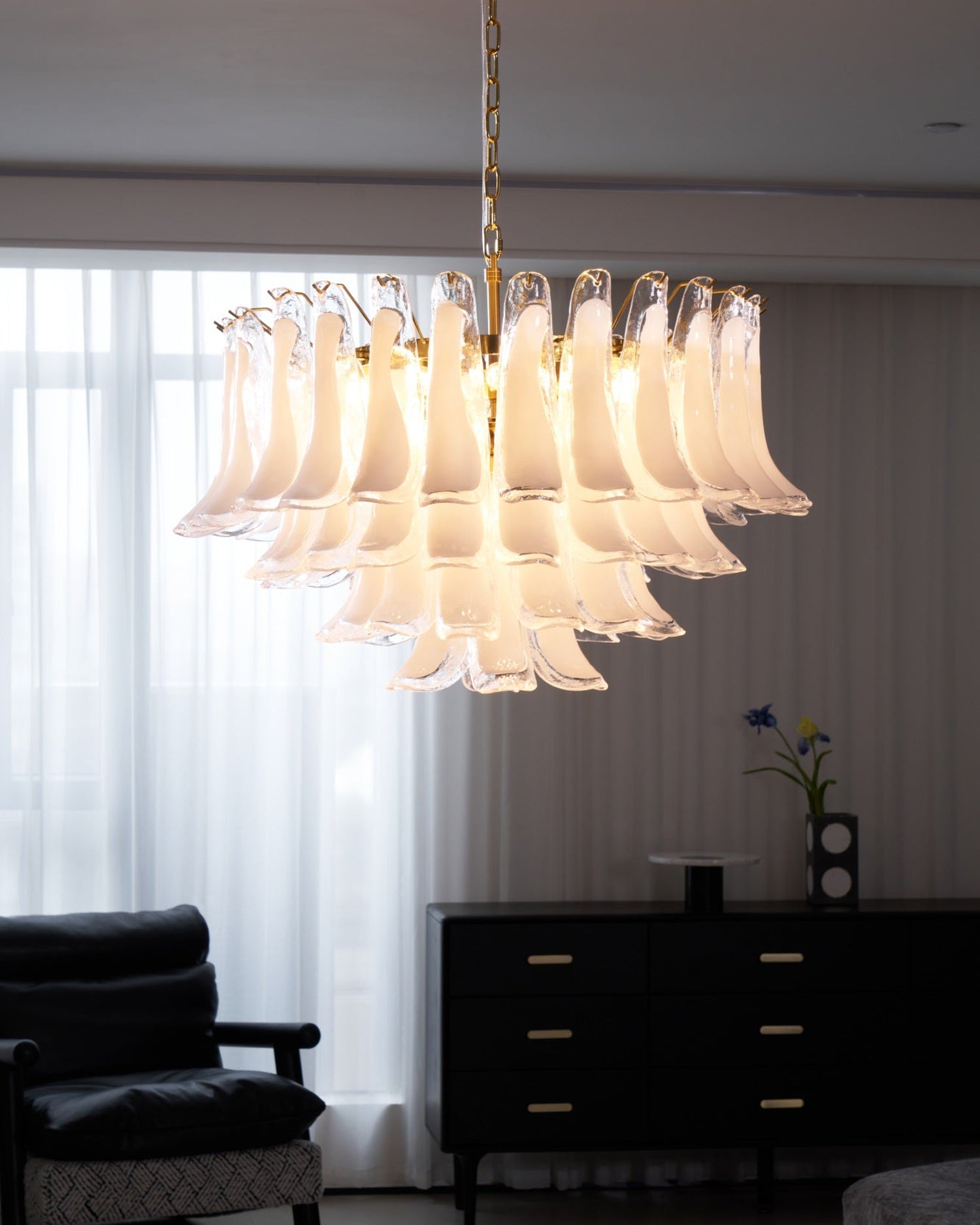 Fiora Glass Chandelier