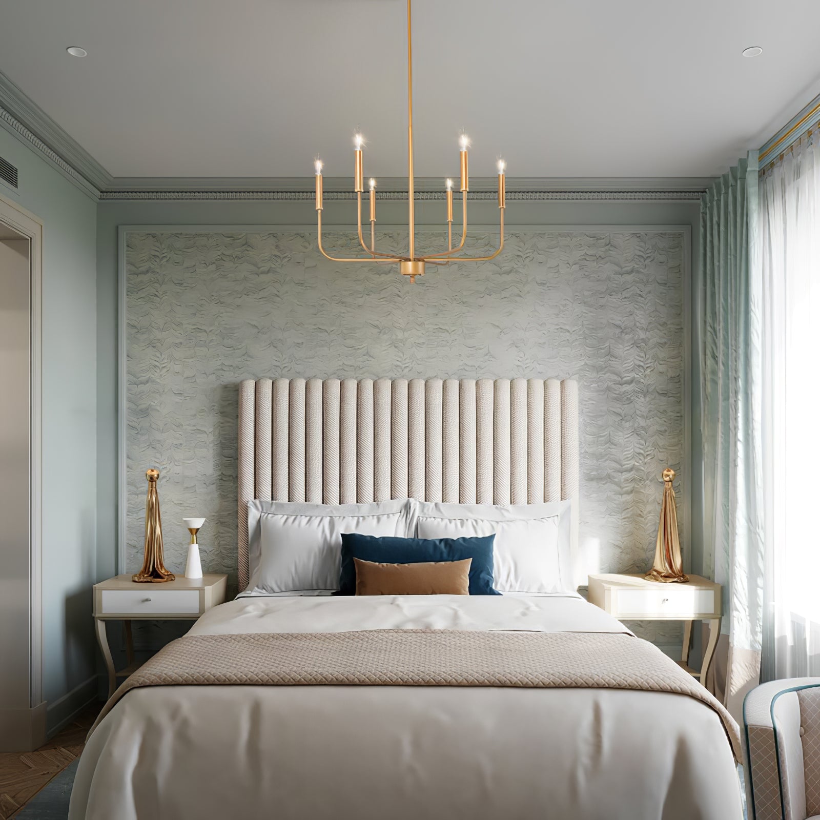 ケイラ 調光可能 クラシック シャンデリア