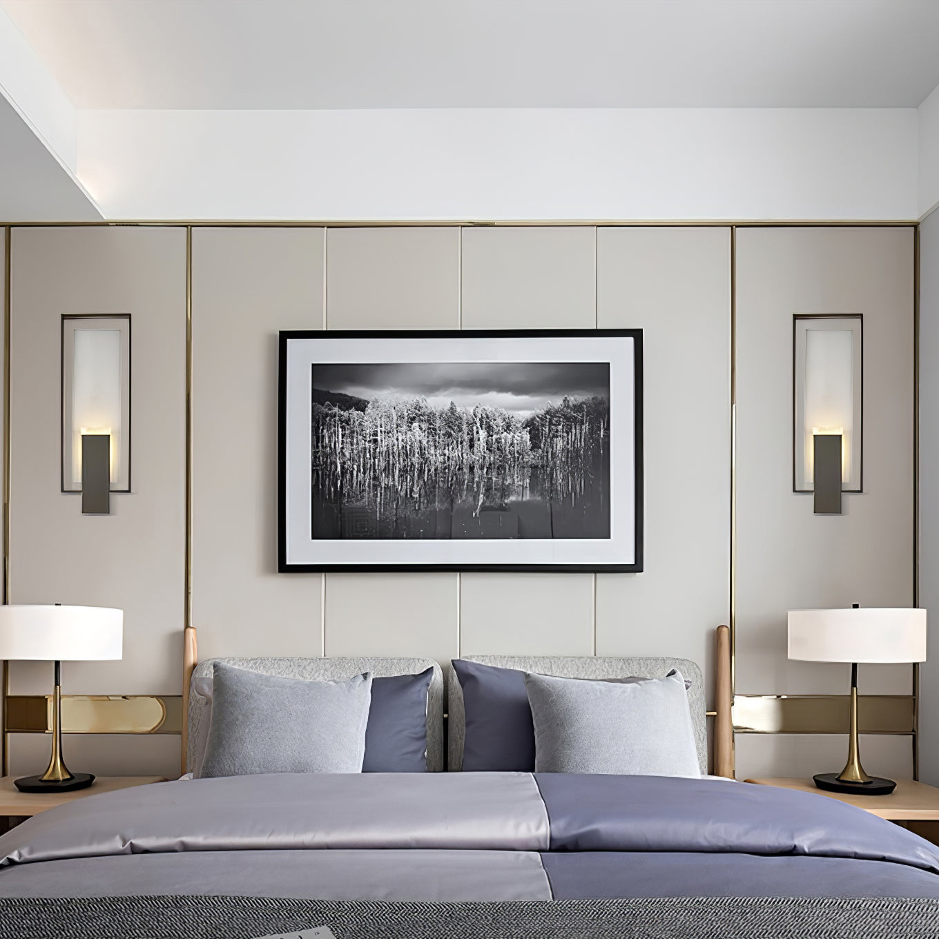 シャドーボックス壁掛け照明