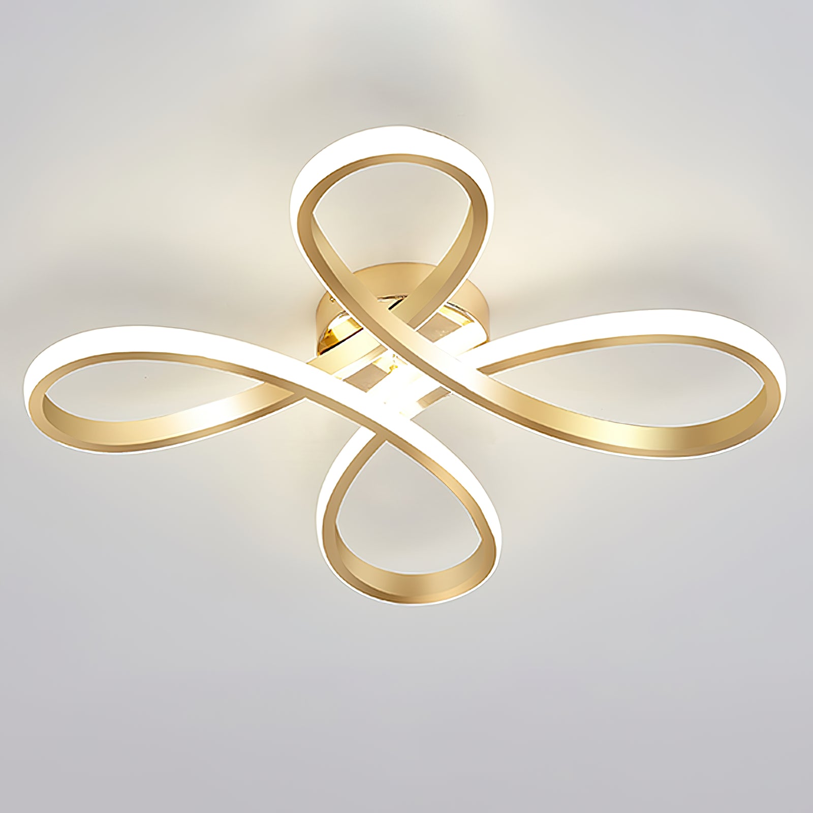 四つ葉のクローバーシリコンシーリングランプ