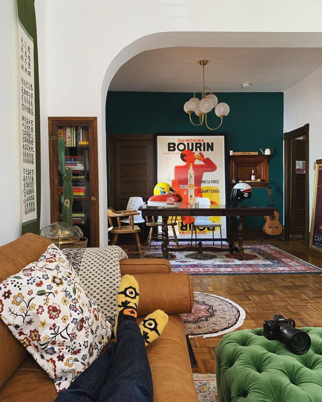 グースネックシャンデリア