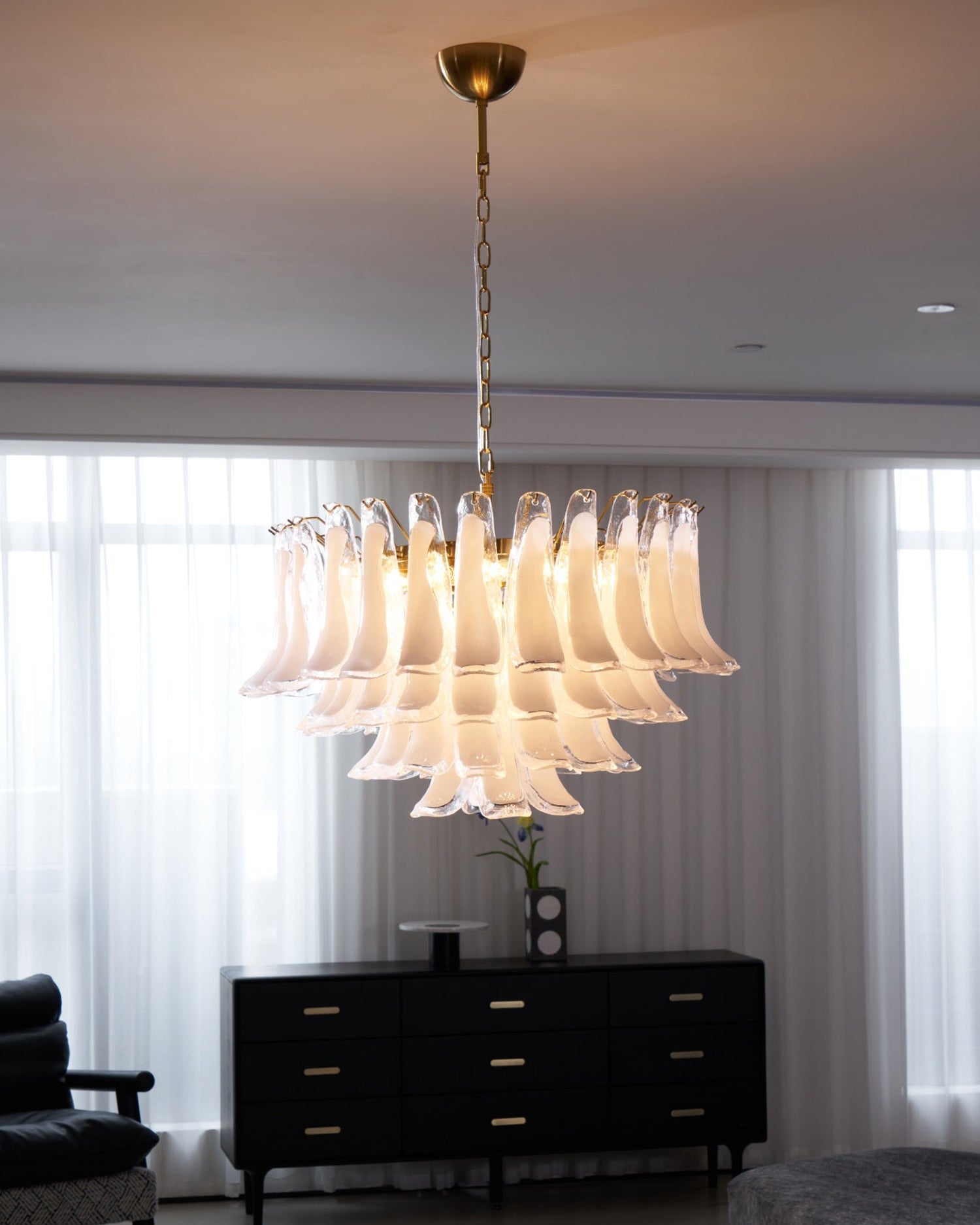 Fiora Glass Chandelier