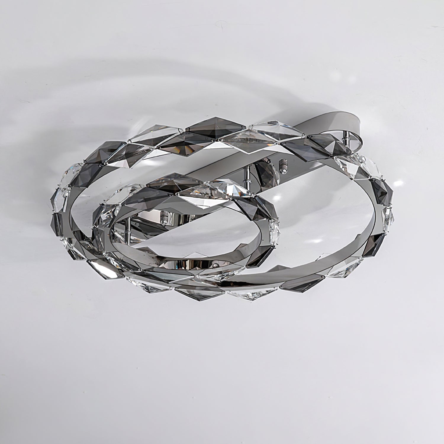 Rhombus Crystal Ceiling Lamp