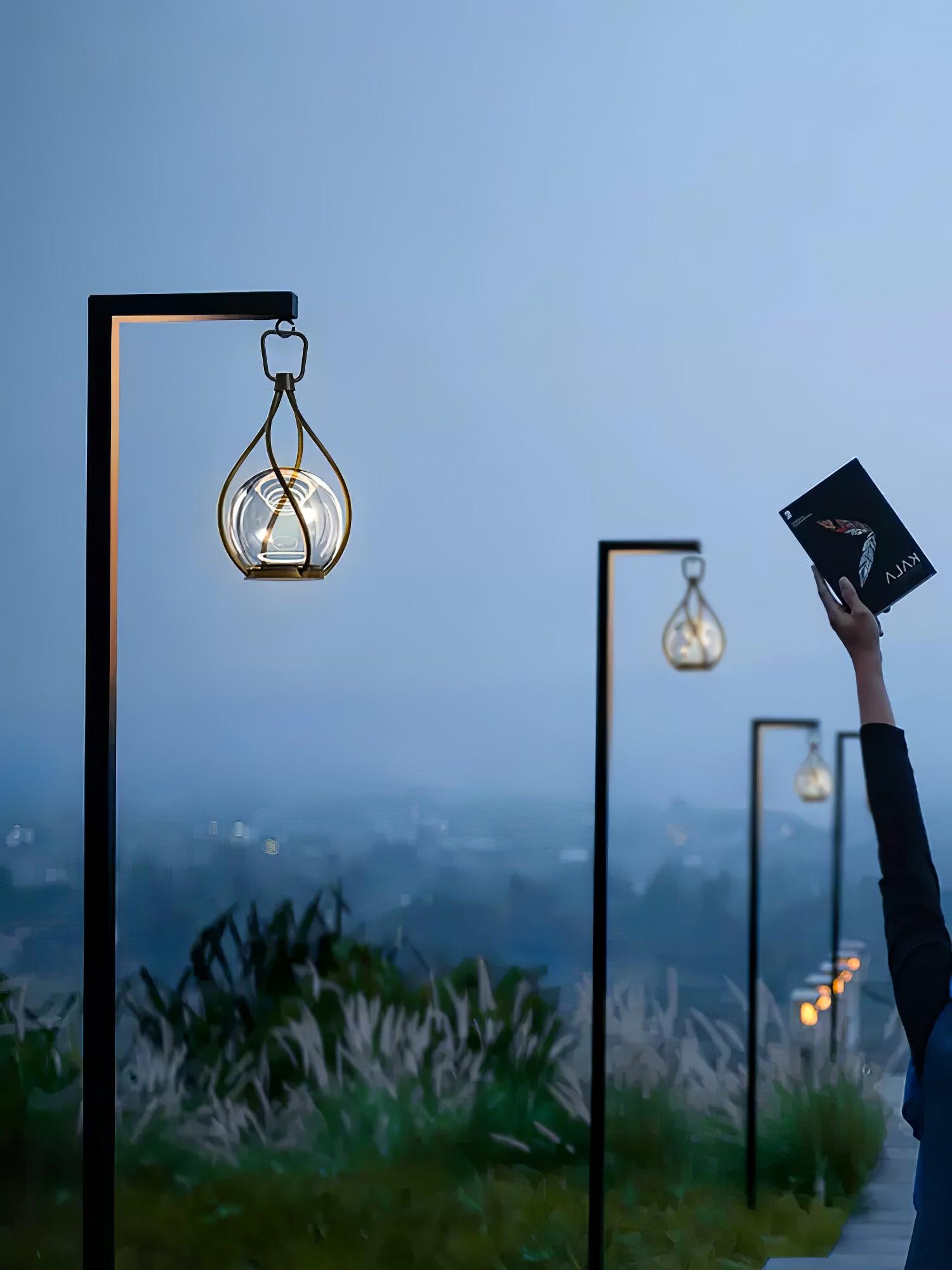 エクリッセ オーブ ランタン 充電式テーブルランプ