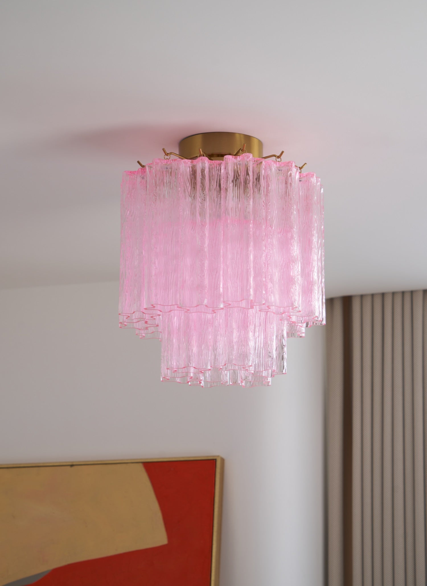 Fiora Pink Ceiling Lamp