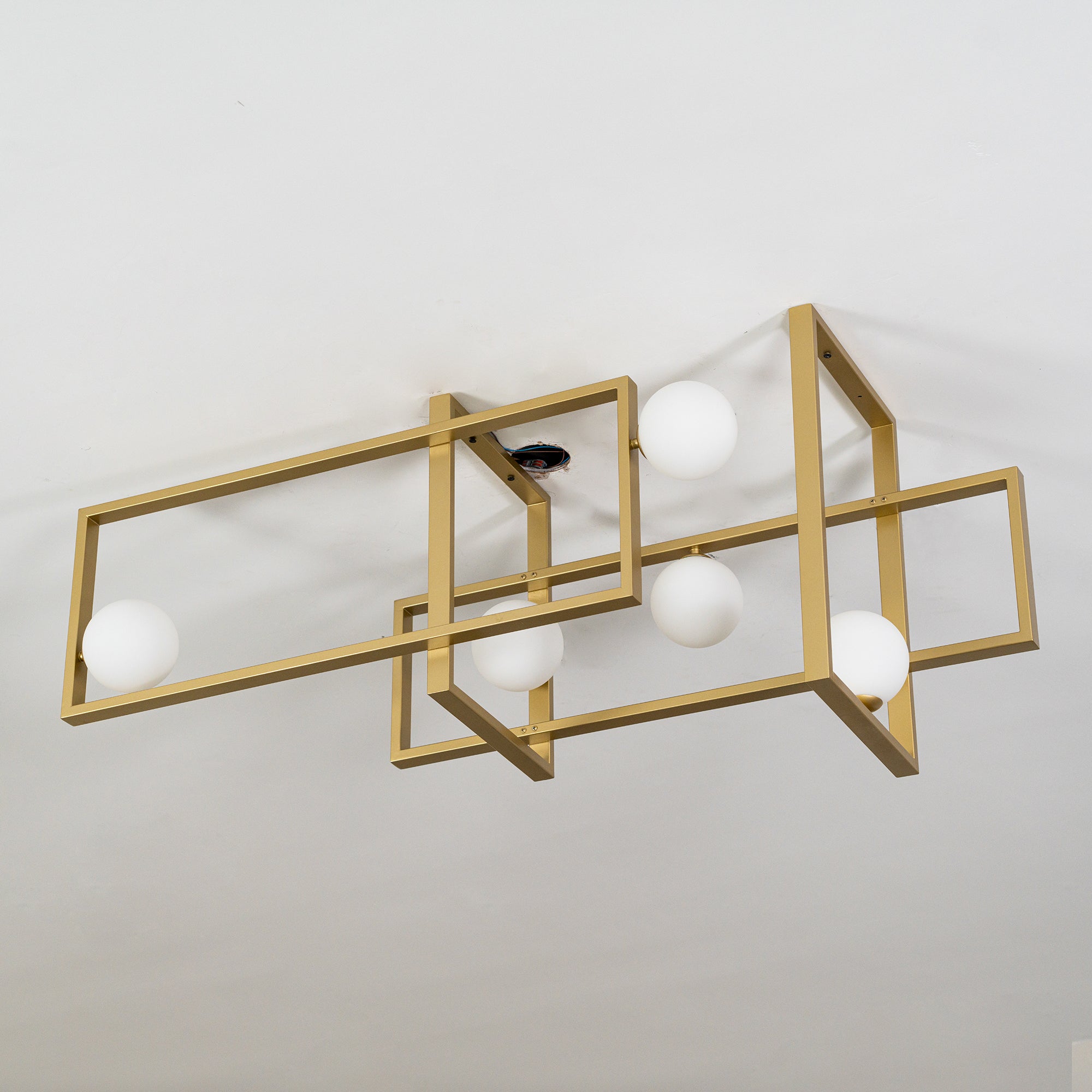 Mondrian Glass Ceiling Light