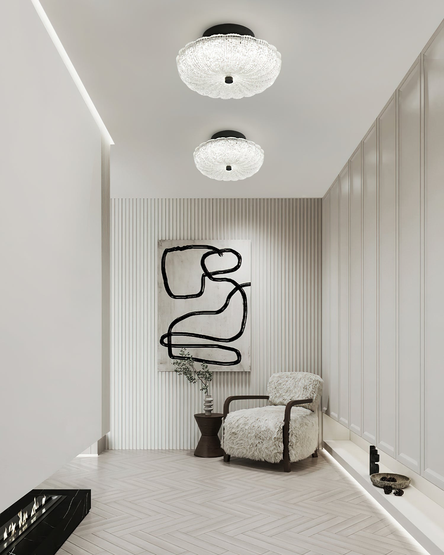 クリスタルハローシーリングライト